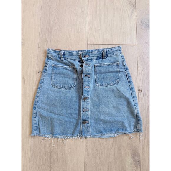 Zara Dresses & Skirts - Zara Mini Denim Skirt Small